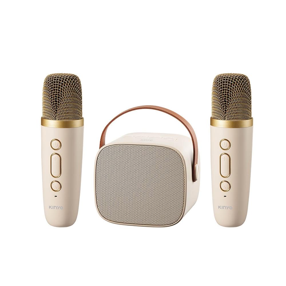 【KINYO】★官方直營★無線迷你K歌藍牙小喇叭 (KY-2022)