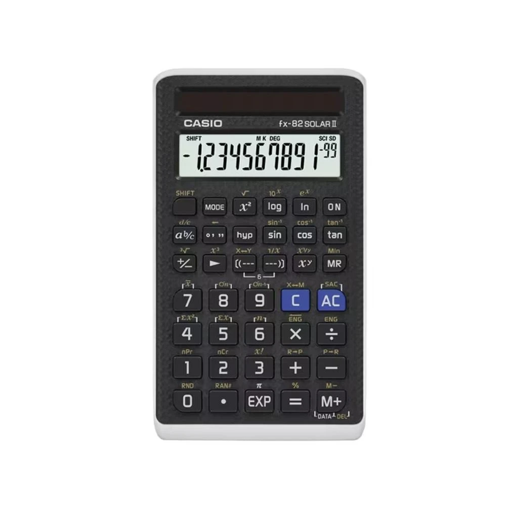 【CASIO 卡西歐】FX-82SOLAR II FX-82SOLARII 國家考試機型 計算機【原廠公司貨附保卡】