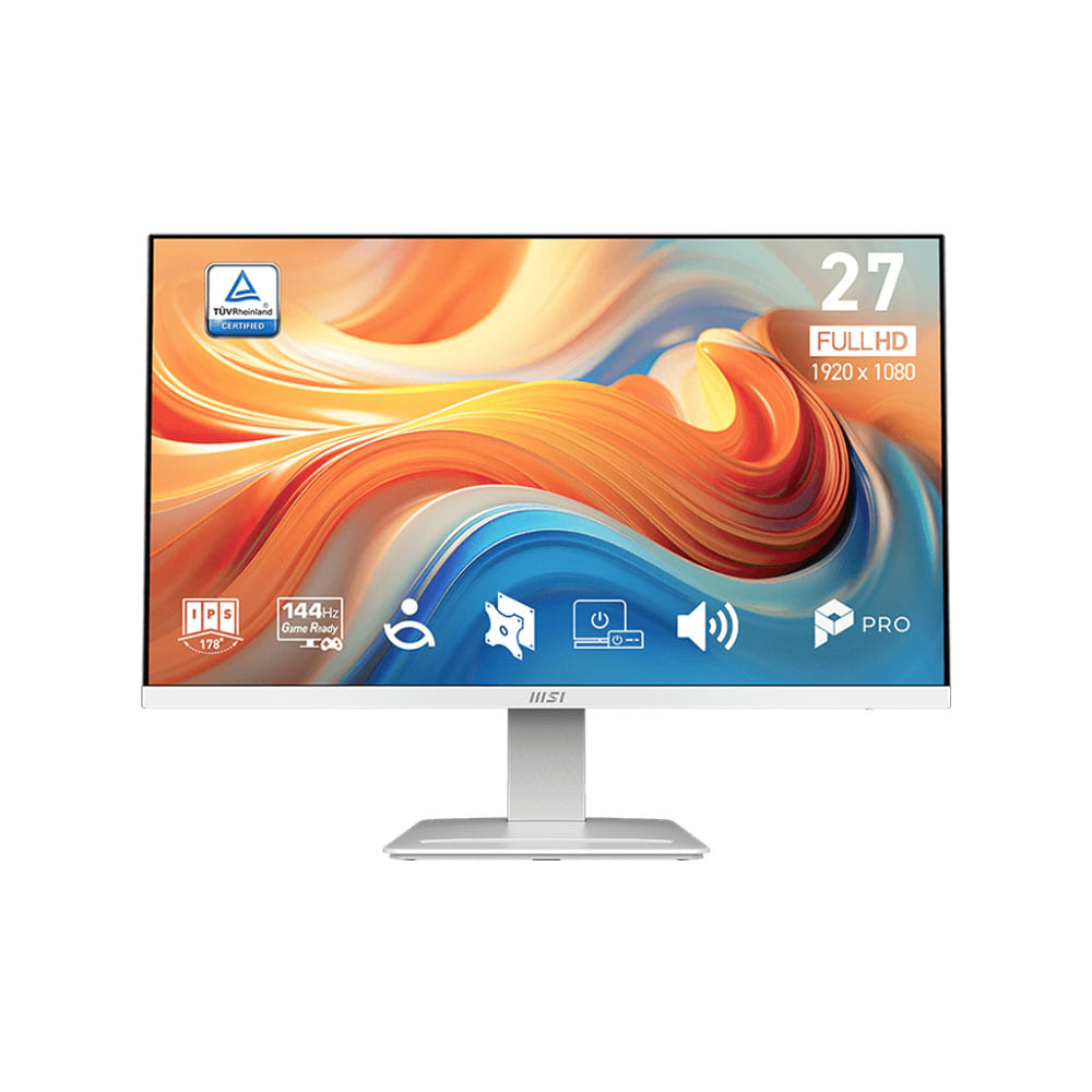【MSI 微星】PRO MP273W E14A 美型螢幕 27型 FHD IPS/144Hz/內建喇叭