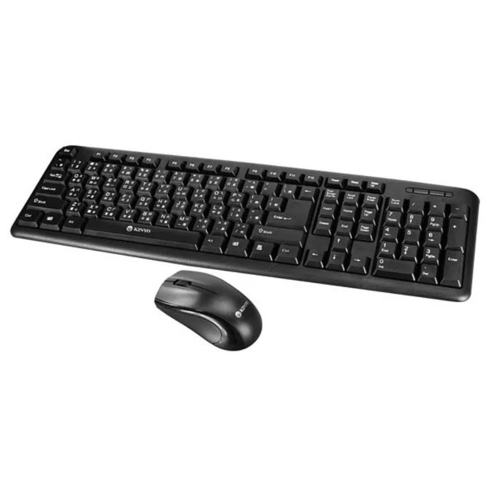 【KINYO】★官方直營★USB鍵盤滑鼠組/鍵鼠組-福利品370