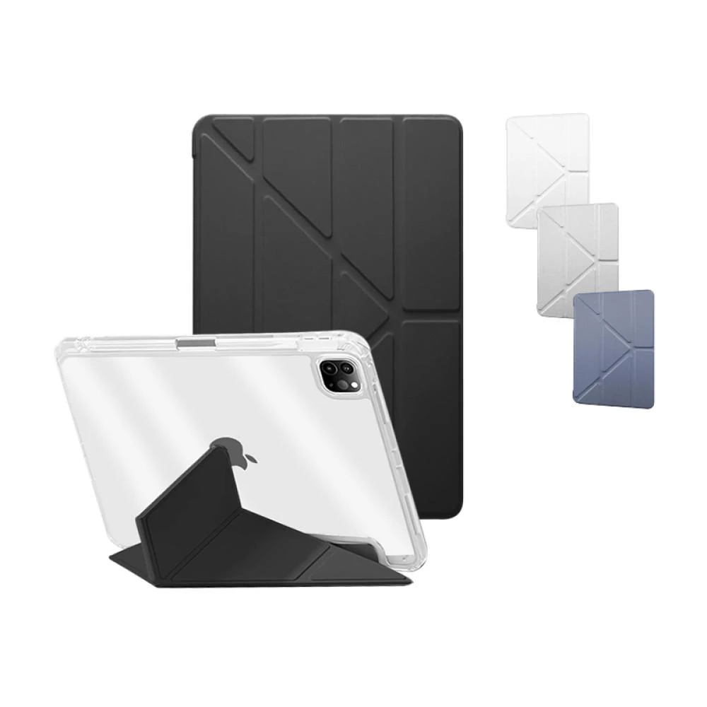 【貼膜達人】iPad 透明Y折保護殼  防摔保護殼 適用 Pro M5 Air 11 10 9 8 10.9吋 mini 7