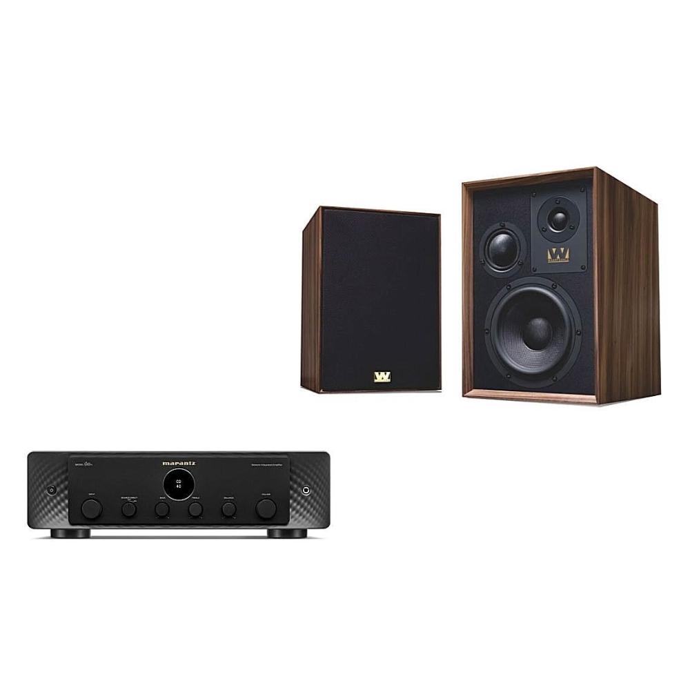 【Marantz 馬蘭士】Model 60N 串流綜合擴大機 + Wharfedale Denton 喇叭
