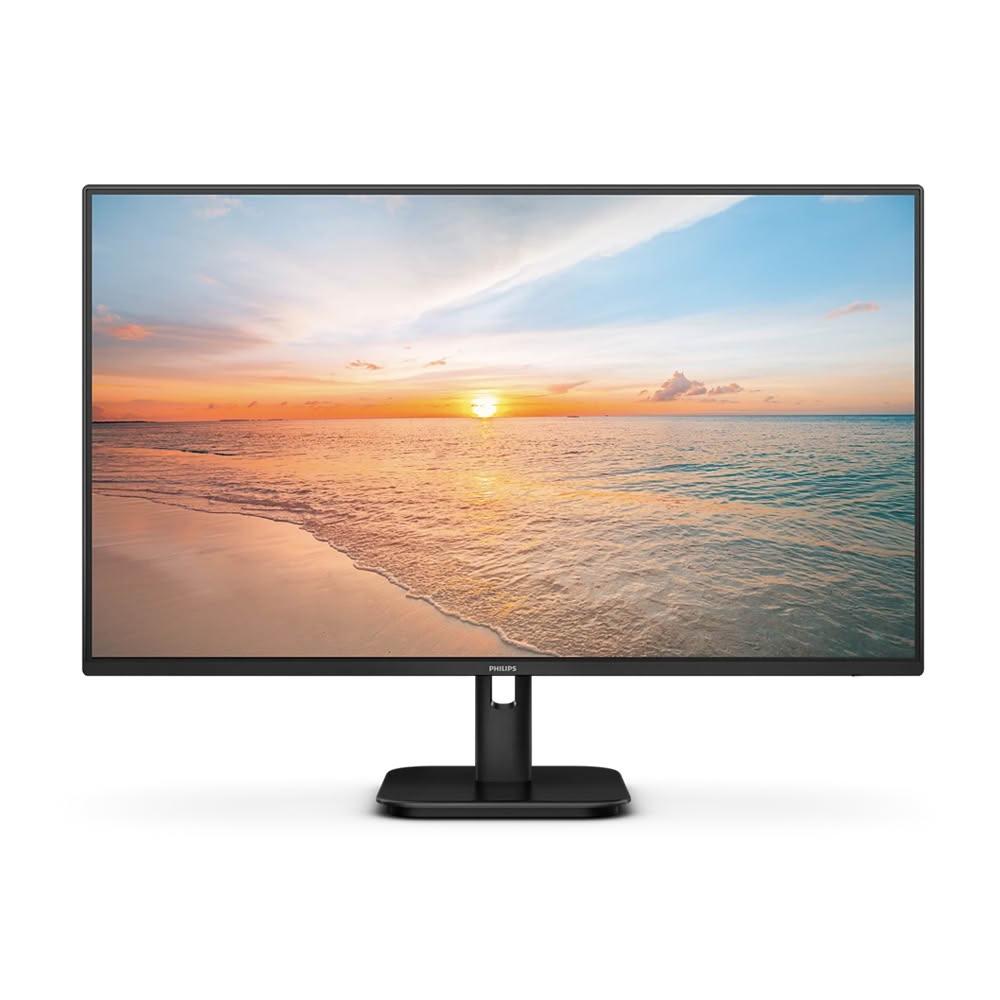 PHILIPS飛利浦 27E1N1200A 飛利浦 27E1N1200A 27型 IPS 平面顯示器,採用 1920x1080 FHD 解析度與 16:9 比例,提供清晰細膩的視覺體驗。支援 100Hz 更新率,適合辦公、娛樂與遊戲使用。介面包含 DisplayPort、HDMI 及 VGA,無觸控設計,SYNC 技術提升流暢度。3 年保固,飛利浦品質保證,是理想的 27 吋 IPS 電腦螢幕選擇。