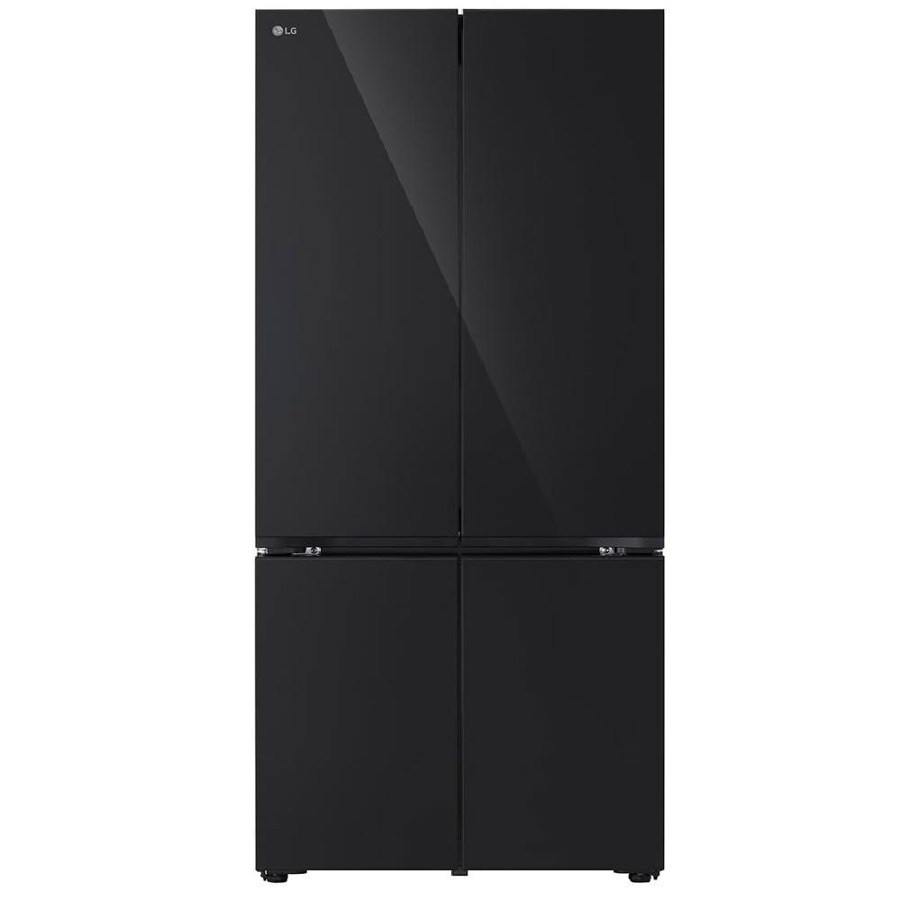 【LG 樂金】619公升|WiFi 智慧變頻四門冰箱|曜石黑鏡面|GV-NB61BG|含基本安裝|精選方案