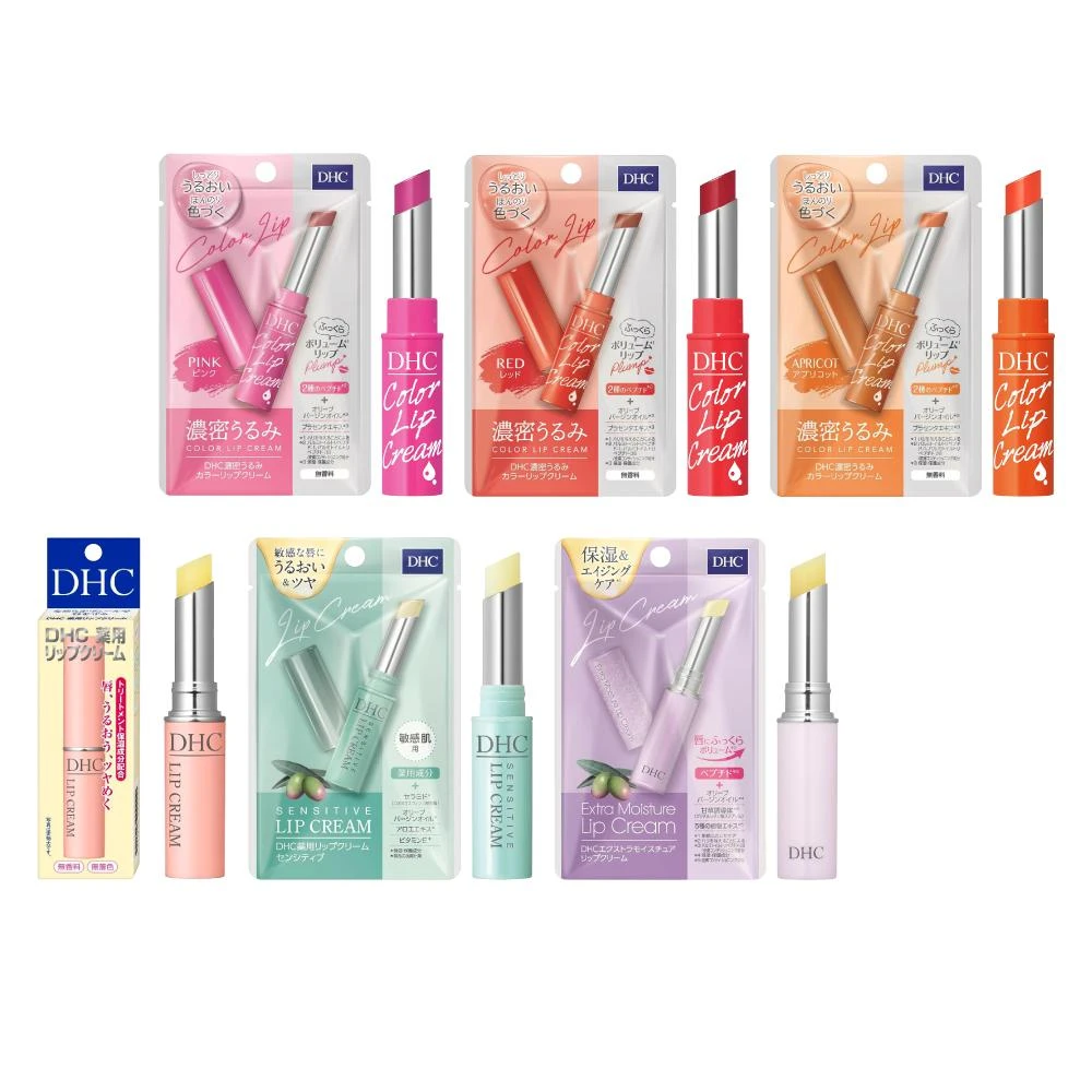 【DHC】日本保濕潤色/純欖護唇膏1.5g