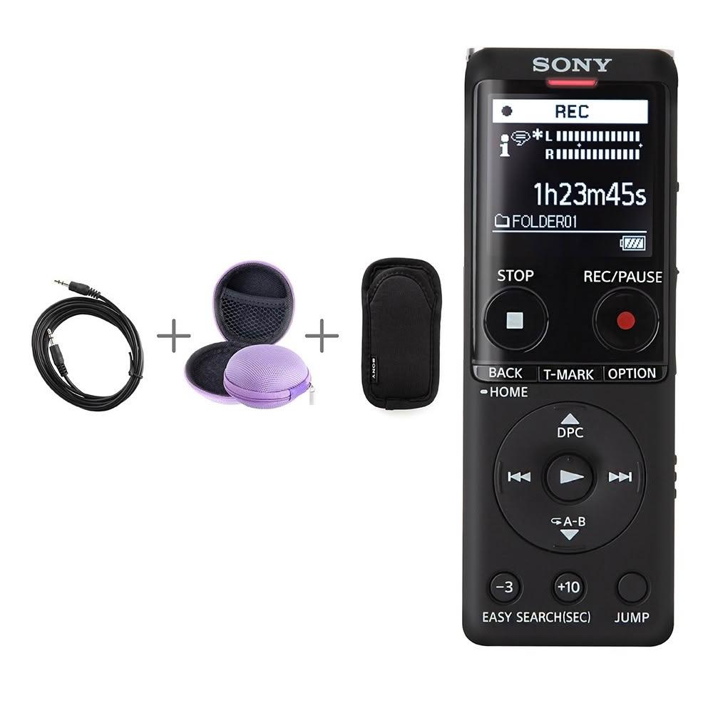 SONY索尼 ICD-UX570F SONY索尼 ICD-UX570F 是一款高音質數位錄音筆,支援高解析度音訊錄製,內建麥克風,適合用於會議、教學、採訪等場景。輕巧便攜,操作簡易,內建電池,無需外接電源即可使用。