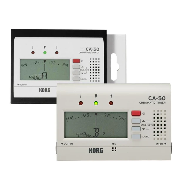 【KORG】CA50 專業數位調音器 半音 調音器 校音 吉他 古箏 二胡 直笛 小提琴 長笛 薩克斯風