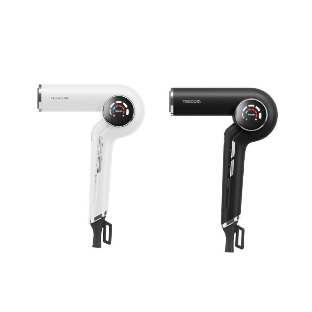 【TESCOM】沙龍級速乾修護離子吹風機 TD980ATW 曜石黑/雪花白