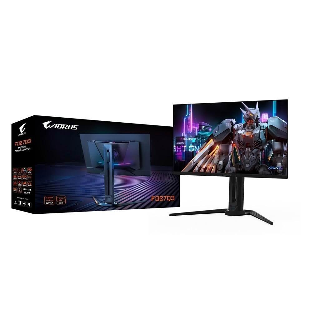 【GIGABYTE 技嘉】AORUS FO27Q3 電競螢幕2K/360Hz/0.03ms/QD-OLED/HDMI2.1/Type-C)