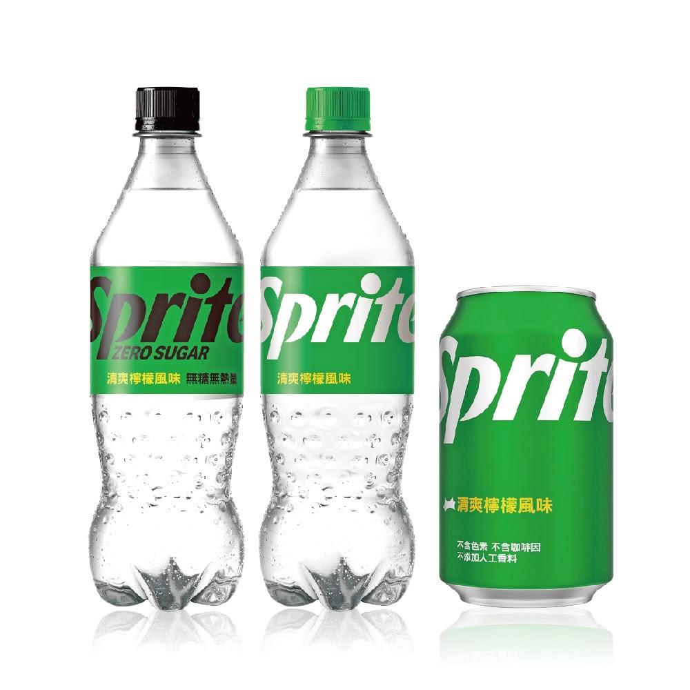 【Sprite 雪碧】即期品 雪碧600mlx24入/箱 (無糖)(免運;效期:2026.06.27)