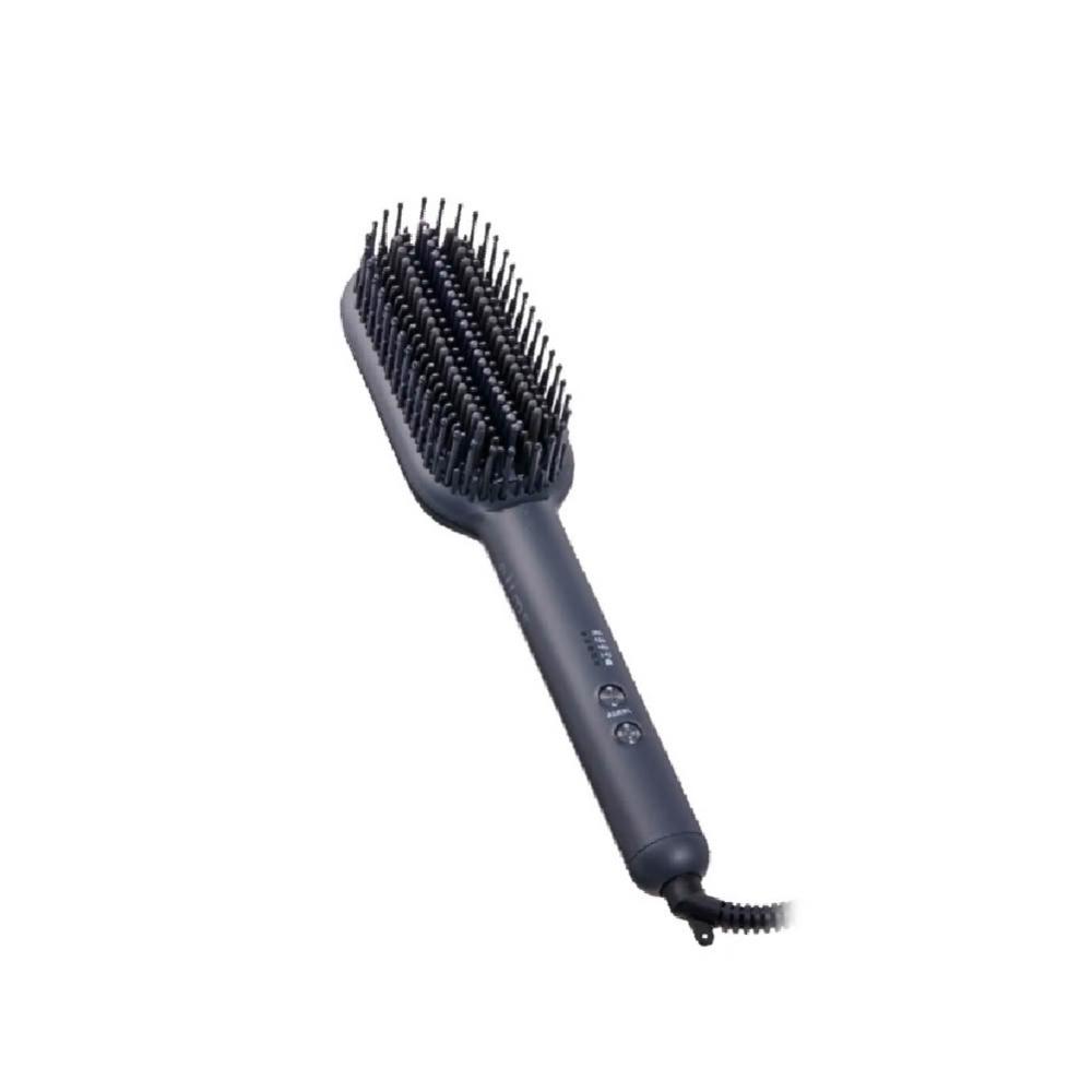 【TESCOM】負離子直髮造型梳 TB550ATW 灰色