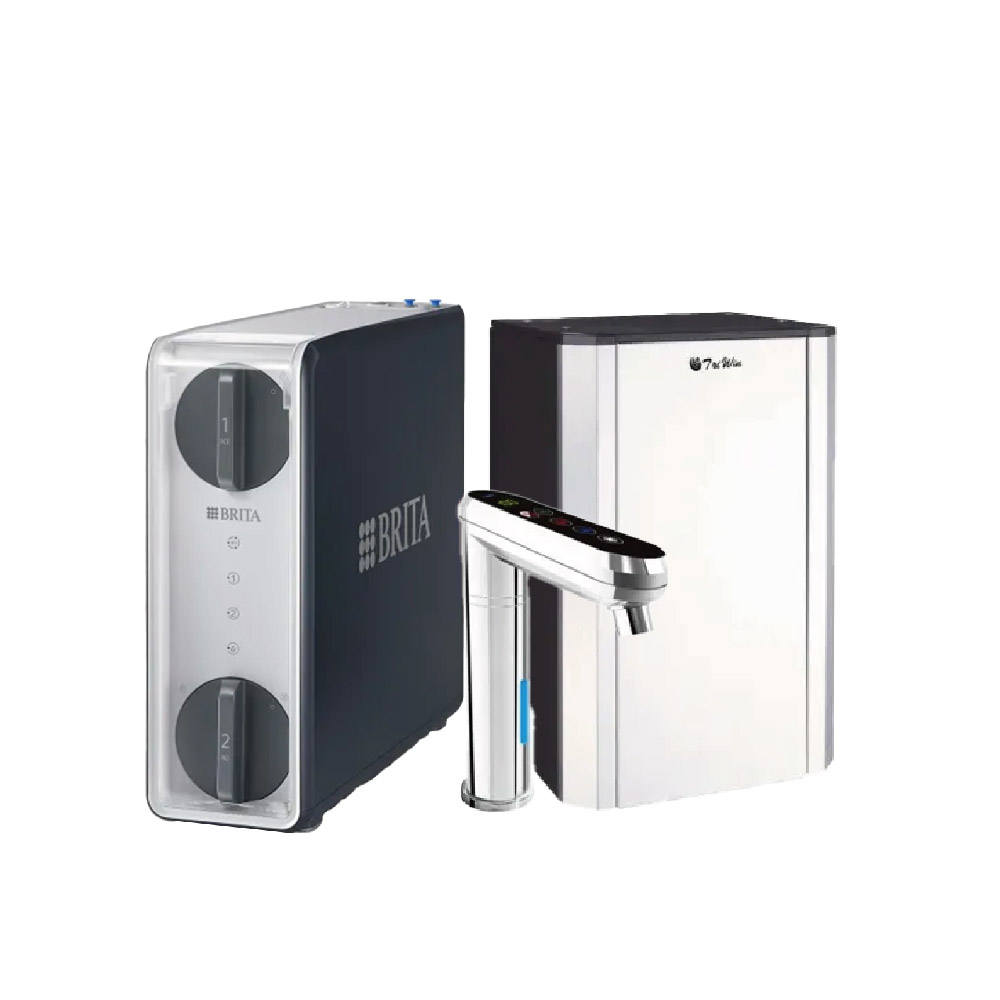 【免費申請補助】BRITA mypure GR600 RO直輸淨水系統+普立創 TPH-689A2 廚下觸控加熱器