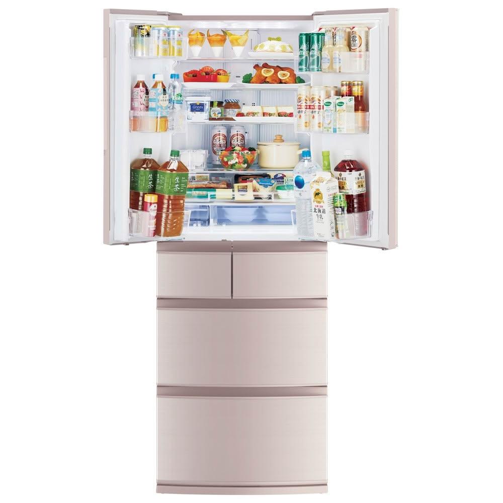 【MITSUBISHI 三菱電機】MITSUBISHI 三菱 日製 六門 513L變頻冰箱 MR-RX51E