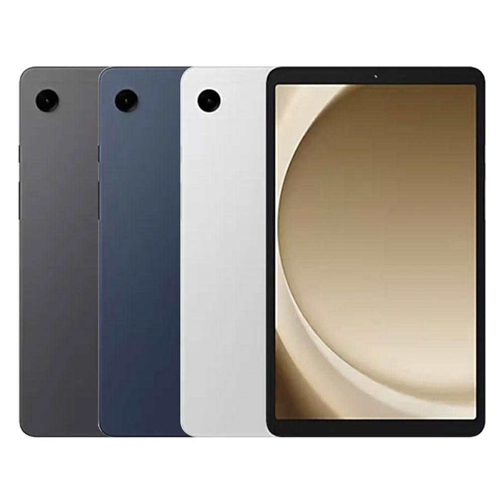  SAMSUNG 三星 Galaxy Tab A9 LTE X115 是輕巧便攜的8吋平板電腦，搭載MediaTek MT8781八核心處理器（2.2+2.0 GHz）、4GB RAM與64GB儲存空間，支援microSD擴充至1TB。TFT螢幕解析度1340x800，Android 13系統，雙200萬/800萬畫素相機，5100mAh電池續航持久。顏色選項包括湛海藍、夜幕灰、星夜銀，重量僅333g，尺寸211x124.7x8mm，適合閱讀、娛樂與輕辦公，附1年原廠保固，NCC認證CCAH244G0010T0。 