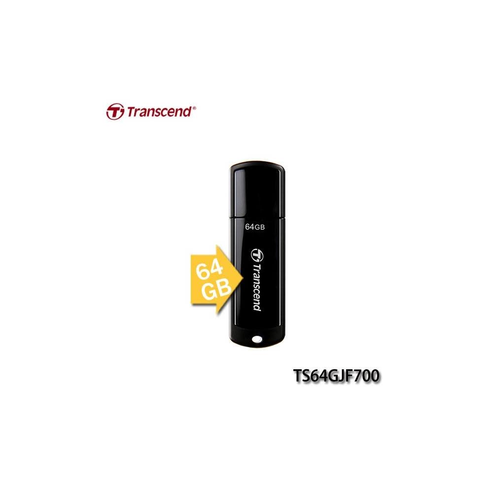 【Transcend 創見】JetFlash 700 64G 64GB USB3.1 隨身碟 TS64GJF700