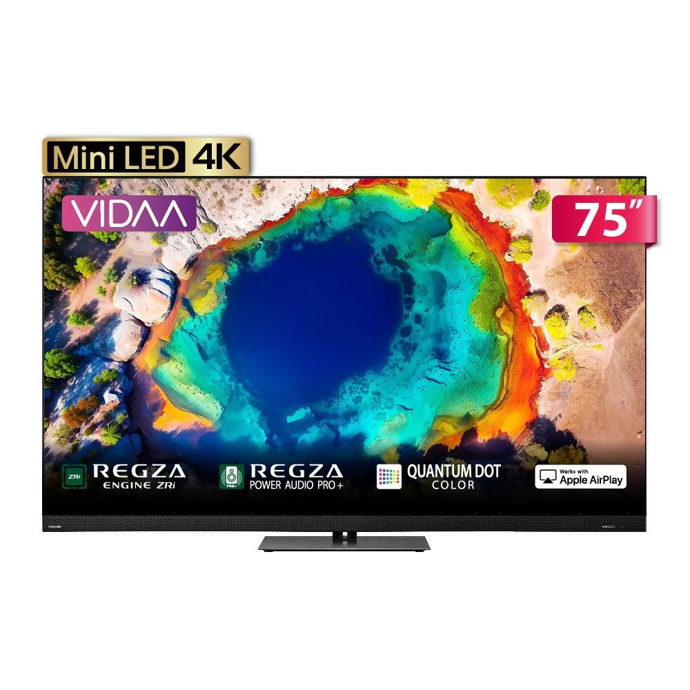 【TOSHIBA 東芝】75Z870NP 75吋 144Hz MiniLED 顯示器|含基本安裝