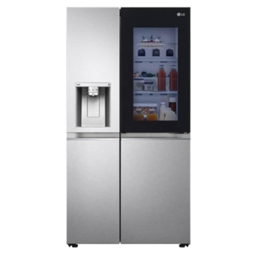 【LG 樂金】GR-QPLC82SS 734公升 InstaView™ 敲敲看門中門冰球對開冰箱|星月銀 (含基本安裝)
