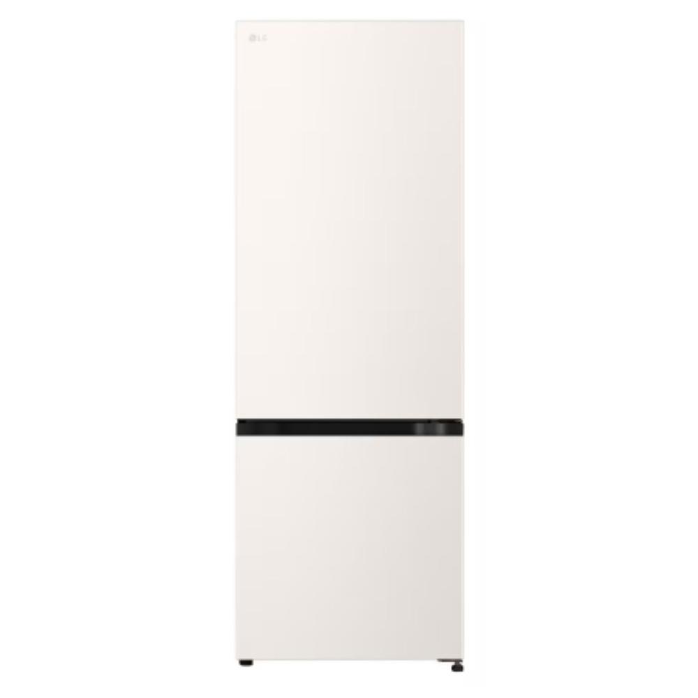 LG樂金 GN-BF330BE 雙門冰箱，322L大容量適閤中小型家庭使用。採用變頻馬達技術，提供穩定製冷與節能表現，達到第1級能源效率標準。尺寸為600x1720x720mm，重量67kg，右開門設計，白色系外觀簡約大方。產地中國，全機及壓縮機保固1年，含基本安裝服務。BSMI許可字號R3A062，確保品質可靠，是理想的廚房儲鮮夥伴。