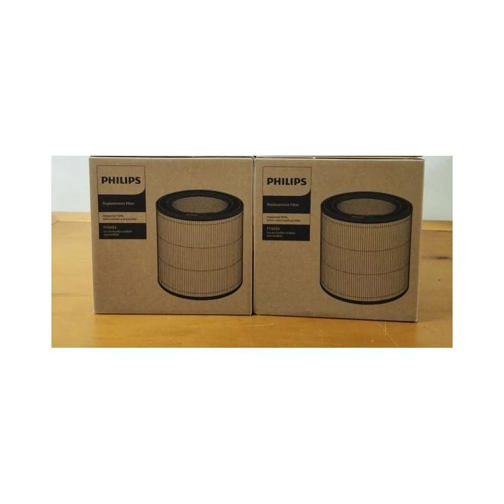 【Philips 飛利浦】全新Philips飛利浦原廠活性碳濾網 除異味 FY0293 (適用AC0850，AC0819清淨機)二組