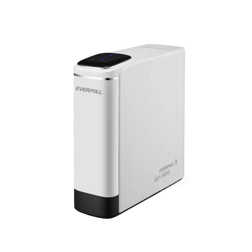 【EVERPOLL】RO-900G直出RO淨水器(閃耀白)【無桶設計，即開即飲｜易更換抽取式濾心｜贈全台安裝】
