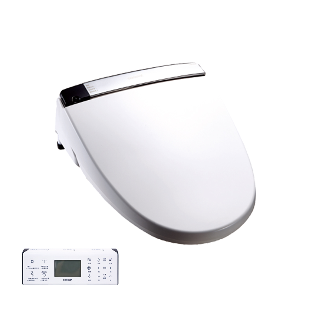 【CAESAR 凱撒衛浴】TAF210L 瞬熱式 加長型 電腦馬桶座 無線遙控 除臭 溫烘 不含安裝