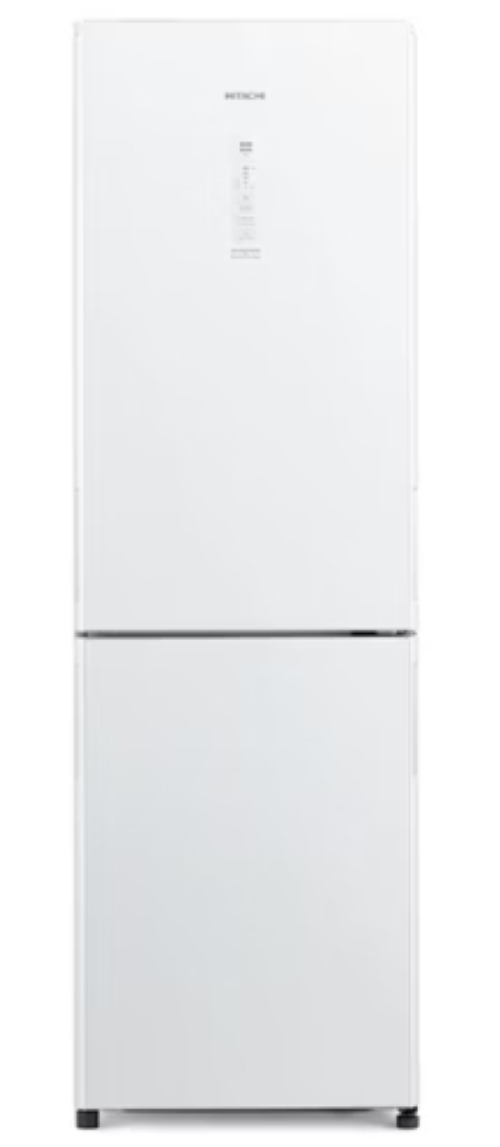 【HITACHI 日立】原廠控價 私訊我更便宜 HRBN5366DF-GPWTW 313L 變頻右開雙門冰箱-琉璃白 (含基本安裝)