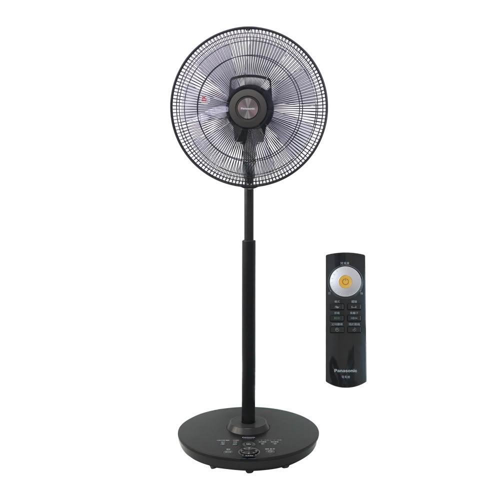 【Panasonic 國際牌】16吋七片扇葉ECO智能溫控清淨負離子微電腦DC立扇(附遙控器)F-H16GND-K