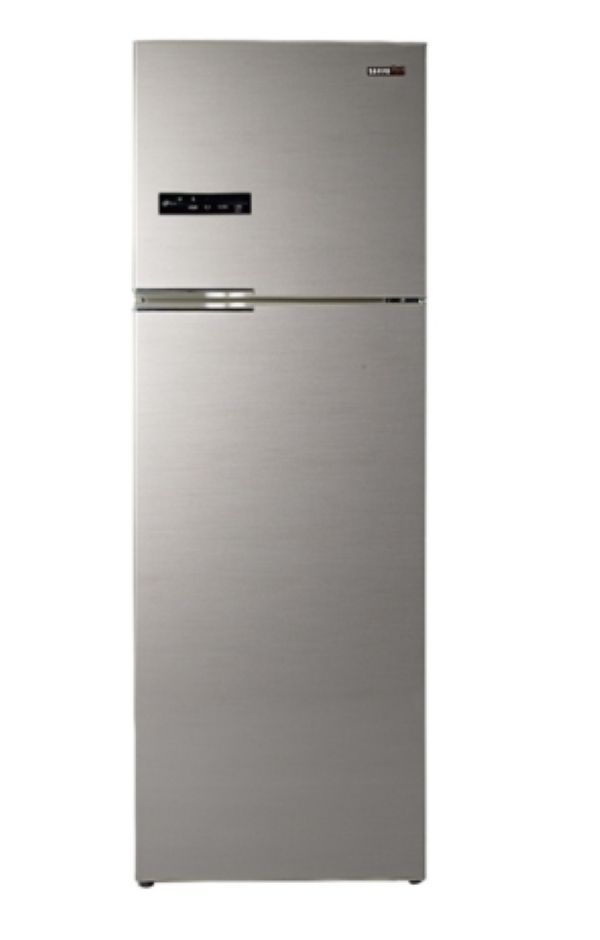 SAMPO聲寶SR-C48DV為475公升一級能效變頻系列三門冰箱，採用迴圈冷流柵板技術與AIE模式，具備LED照明燈，冷凍庫與冷藏庫設計。右開門方式，尺寸為寬度66公分、深度71-80公分，無霜設計，容積範圍401L-500L，提供長久保固服務。