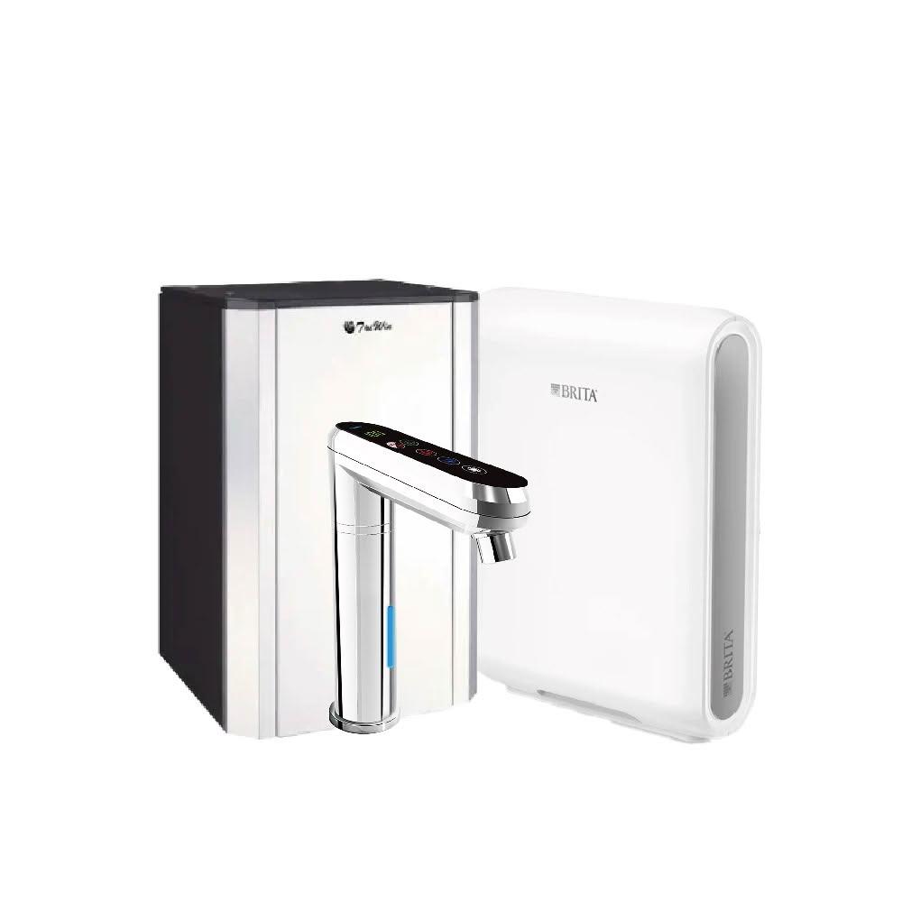 【免費申請補助】普立創 TPH-689 觸控式溫熱飲機+BRITA Mypure Pro X6 專業級淨水系統