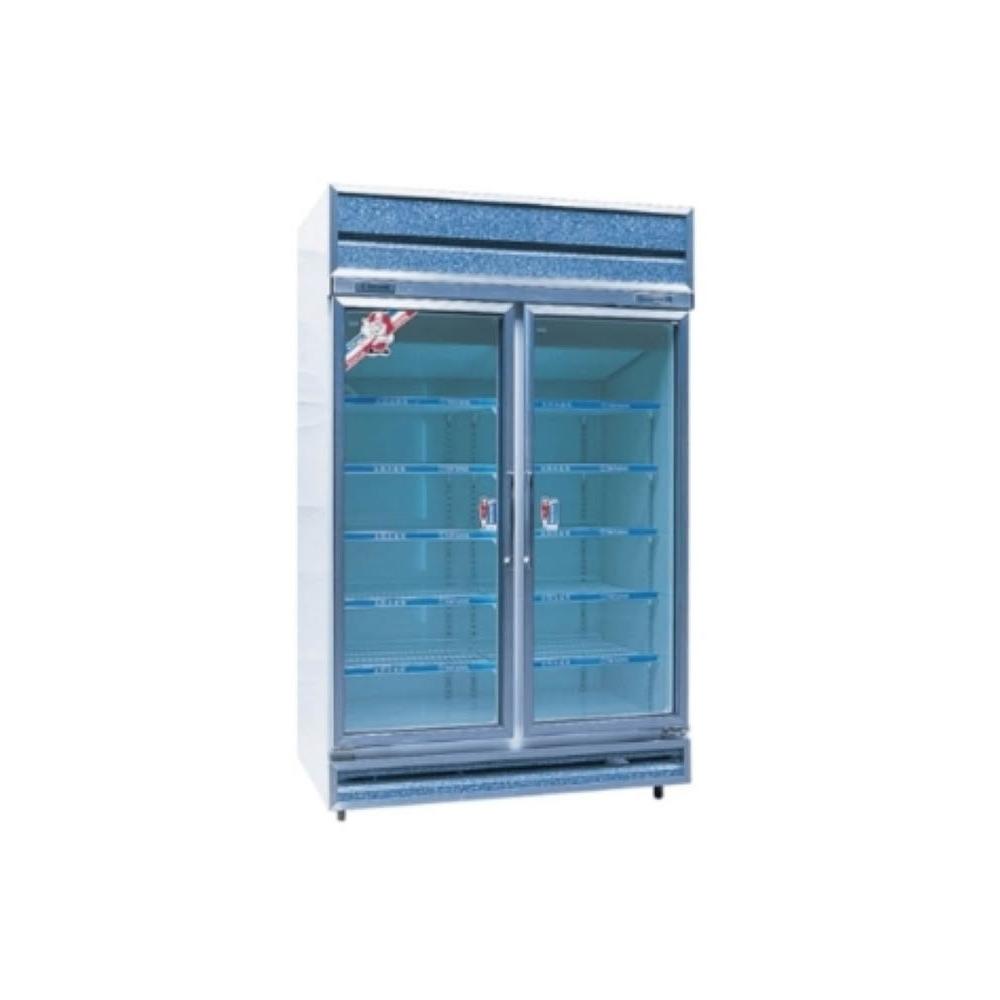 TATUNG大同 TRG-4RA-V20 雙門冰箱，提供 1040L 超大容量儲物空間，銀色系設計適合現代廚房。高 2070 x 寬 1260 x 深 835 mm 尺寸，定頻馬達穩定運作，支援 110V/220V 電壓，中國原產地製造。全機及壓縮機 1 年保固，含基本安裝服務。理想選擇給需要大容量冰箱的家庭，高效冷藏保鮮，滿足日常需求。