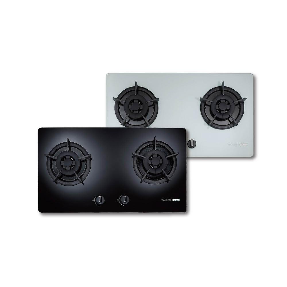 【SAKURA 櫻花】【免費申請補助】G2522AG 二口小面板易清檯面爐 NG1/LPG【省錢王居家生活館】