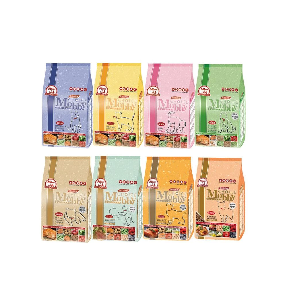 【Mobby 莫比】貓飼料1.5KG/(3KG=1.5KG*2包)/6.5KG/7.5KG  全系列