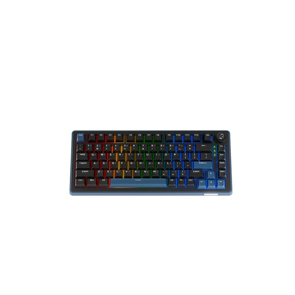 【Ducky】OK-M-75 三模無線機械式鍵盤 RGB 中文 KTT段落軸 電競鍵盤(限量送原廠鼠墊)