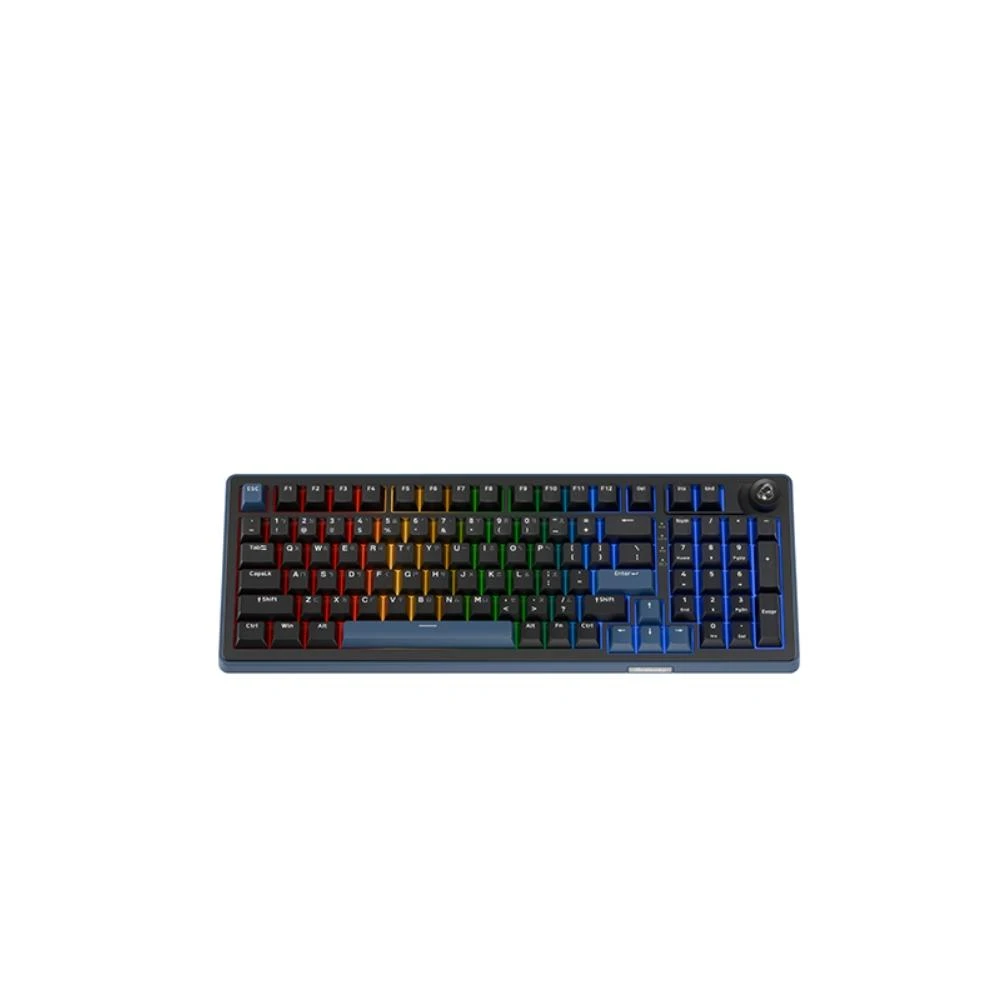 【Ducky】OK-M-98 三模無線機械式鍵盤 RGB 中文 KTT段落軸 電競鍵盤 (限量送原廠鼠墊)