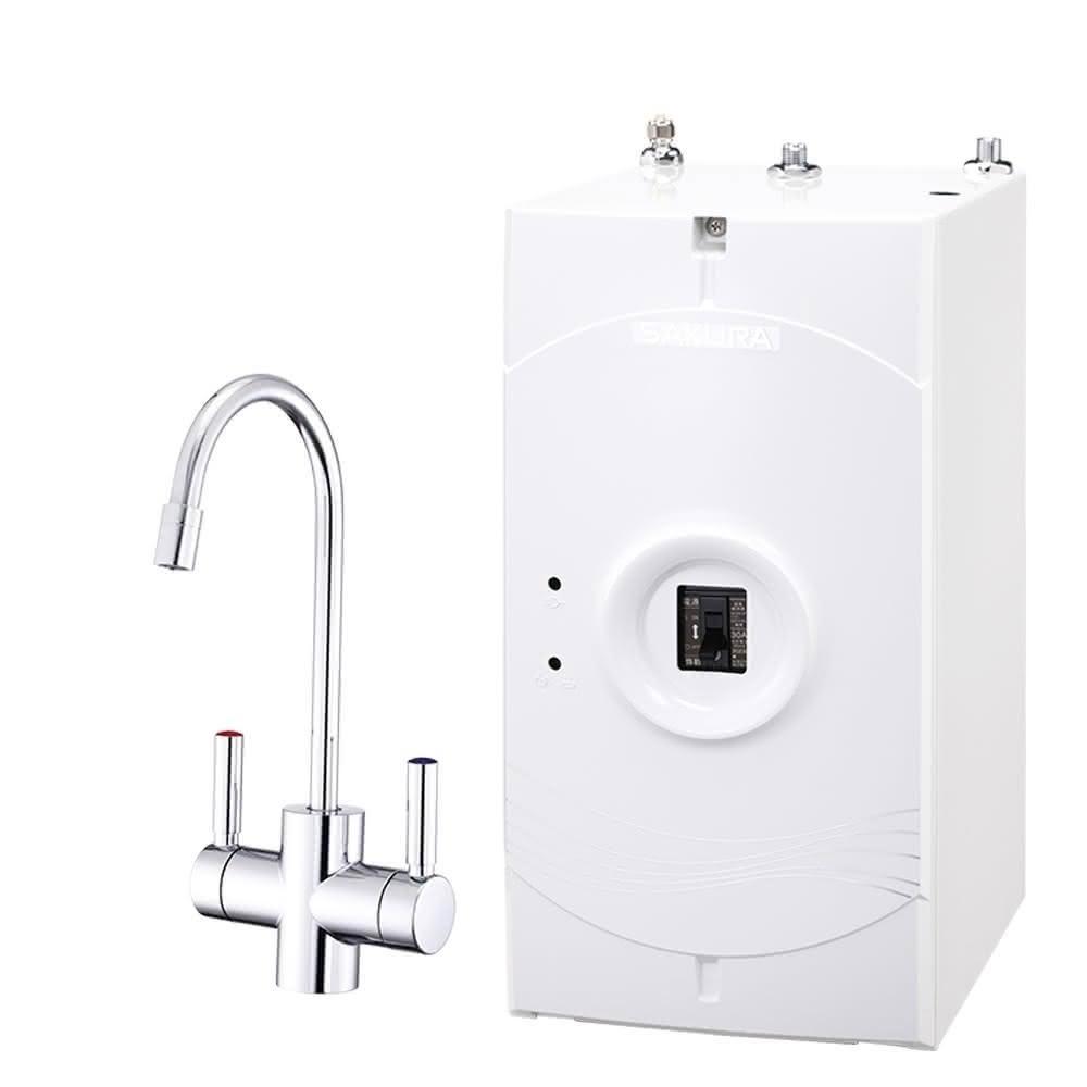 【SAKURA 櫻花】P0553A櫥下熱飲機｜兒童安全鎖｜防燙無鉛龍頭｜贈標準安裝