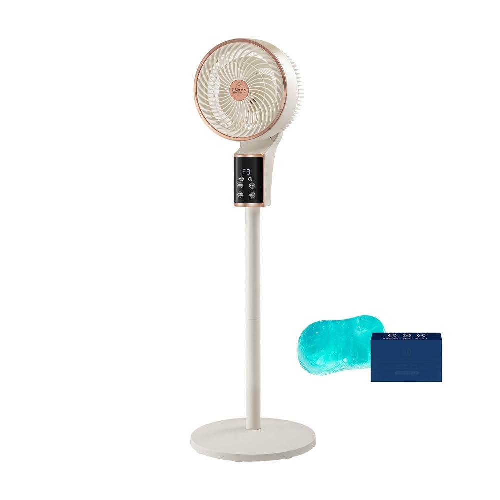 【LAPOLO】9吋AI語音直立循環扇LA-8017