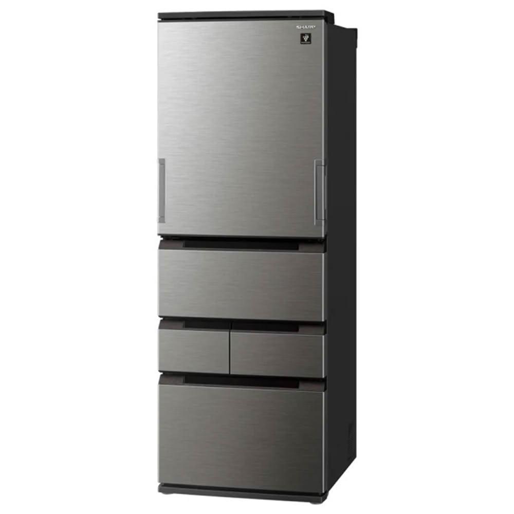 【SHARP 夏普】457L 智慧左右開任意門變頻冰箱 SJ-PW46KT  灰H/白W