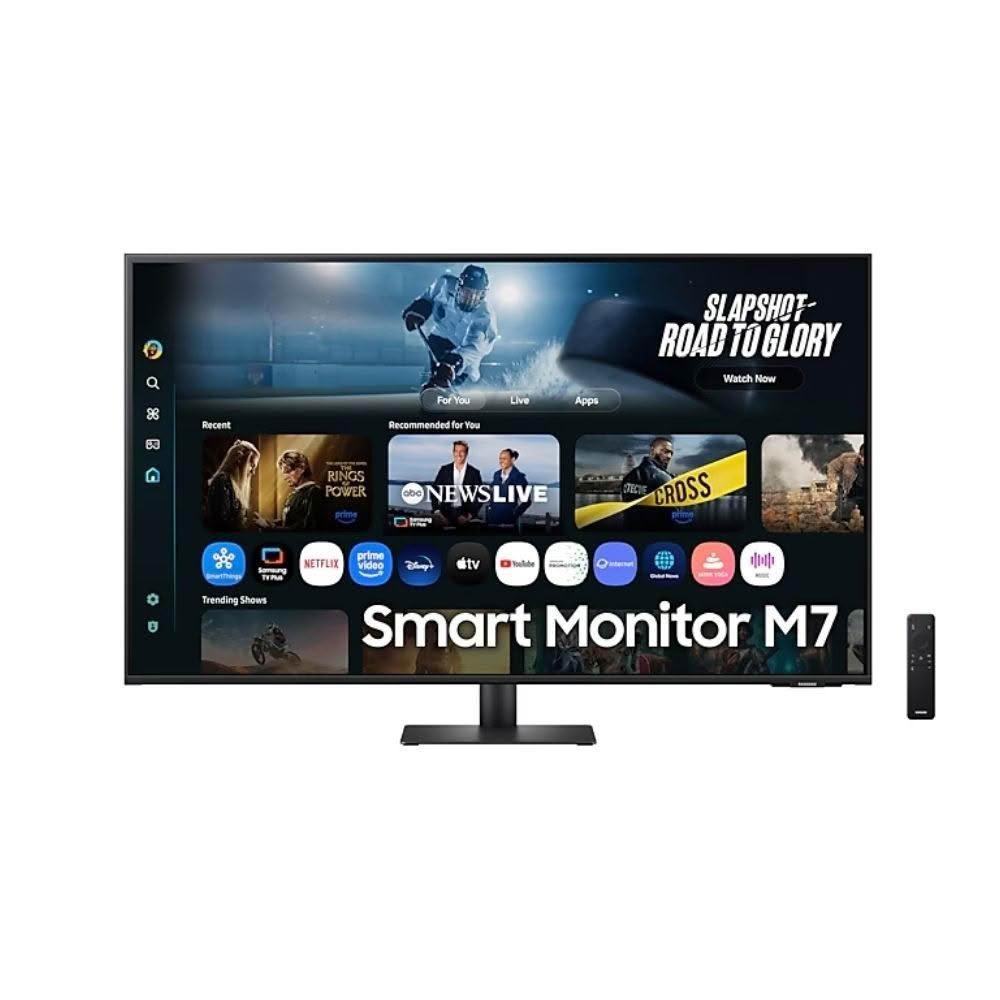 【Samsung 三星】S43FM702UC 43吋 AI 智慧聯網螢幕 M7 Smart TV  (黑)  電腦螢幕顯示器