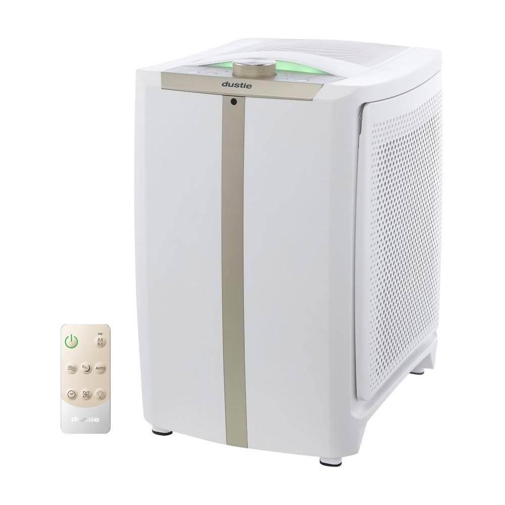 Dustie達氏 DAC500 Plus 空氣清淨機，風量達500CFM以上，提供0.141-0.169cmm高效淨化，具抗菌功能及一級能效能源標章，節能環保，享1年完整保固，適閤家庭辦公室使用，快速清除空氣汙染，提升生活品質。