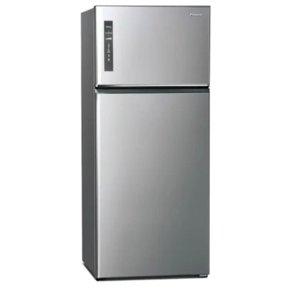 【Panasonic 國際牌】NR-B582TV-S 580L 雙門變頻冰箱-晶漾銀 (含基本安裝)