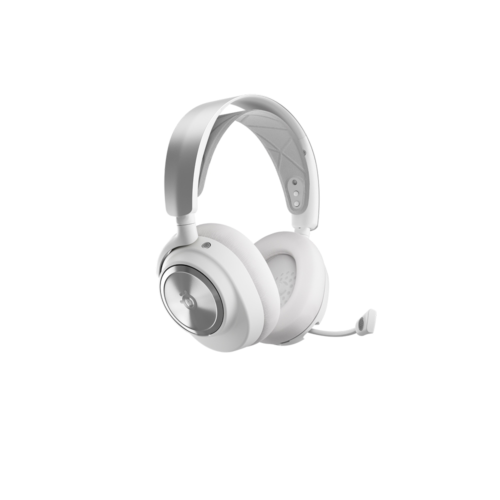 【Steelseries 賽睿】Steelseries 賽睿 Arctis Nova Pro Wireless 無線耳機 白色 快速充電 伸縮降噪麥克風