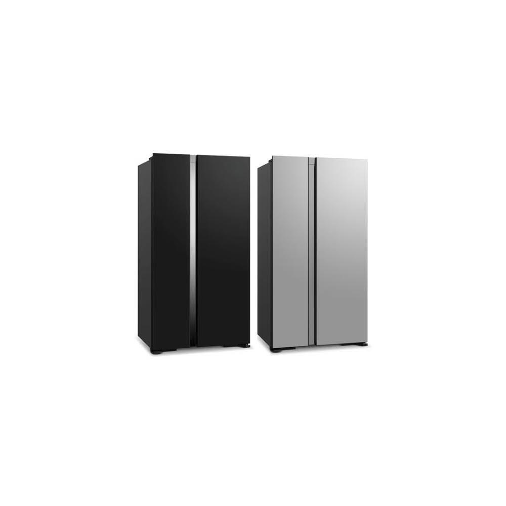 【HITACHI 日立】原廠控價~問問有優惠價 RS600PTW-GBK 595公升 變頻琉璃對開冰箱-琉璃黑 (含基本安裝)