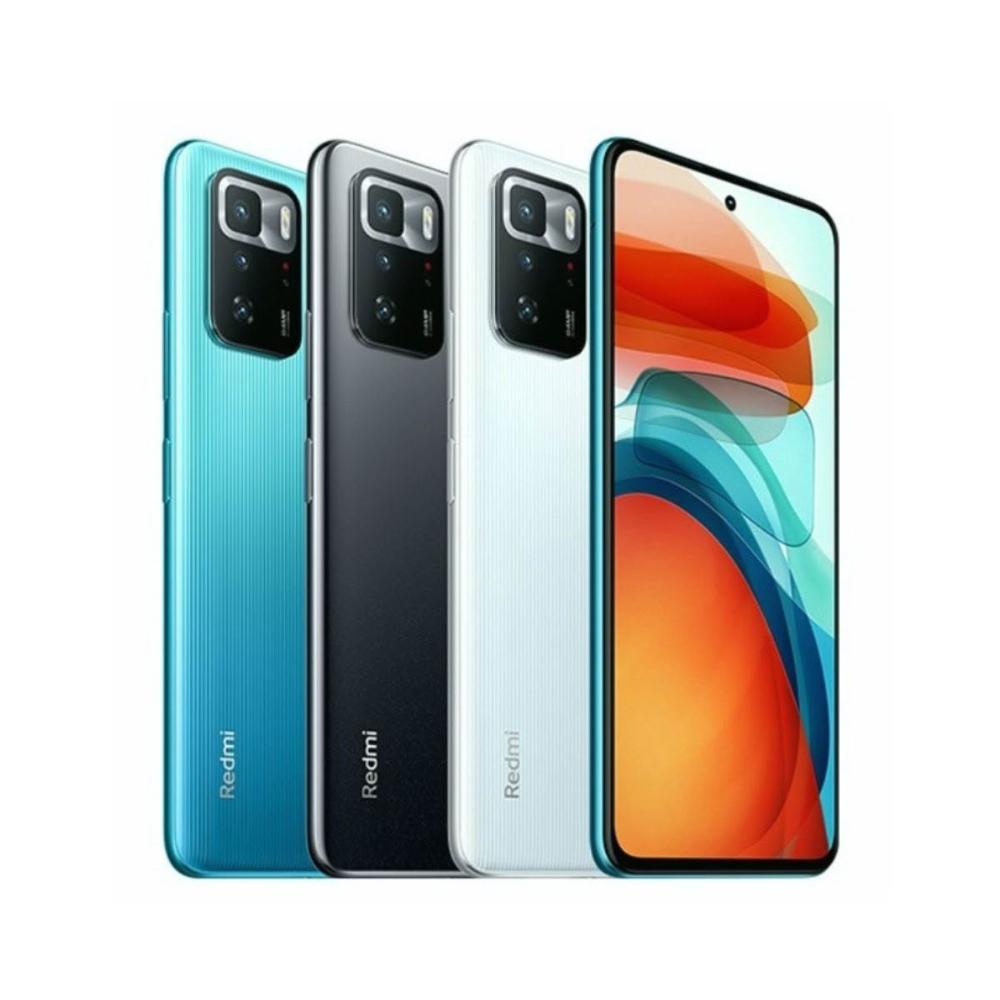 紅米 Note 10 由小米打造，搭載 6GB 記憶體與 128GB 儲存空間，6.5 吋穿孔屏設計，聯發科系列處理器提供流暢效能。支援 5G+5G 雙卡，電池容量達 3501~6000mAh 並具快充功能，3000 萬畫素主鏡頭內建 AI 辨識、NFC、美拍美顏及夜拍功能。顏色選擇灰色、綠色、藍色、銀色，2021 年 4~6 月上市。保固期 180 天，供應商保固六個月（原廠不保固），涵蓋產品故障（非人為因素免費維修），防水防塵非保證範圍。退貨須初始狀態完整包裝，先登出 Apple/Google 帳號，避免鎖死並索取貨運單據。