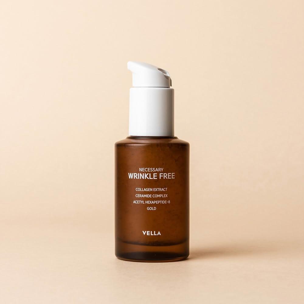 南他宿全家299免運 VELLA 新熨斗小棕瓶 金絲膠原光澤安瓶 精華 精華液 50ml
