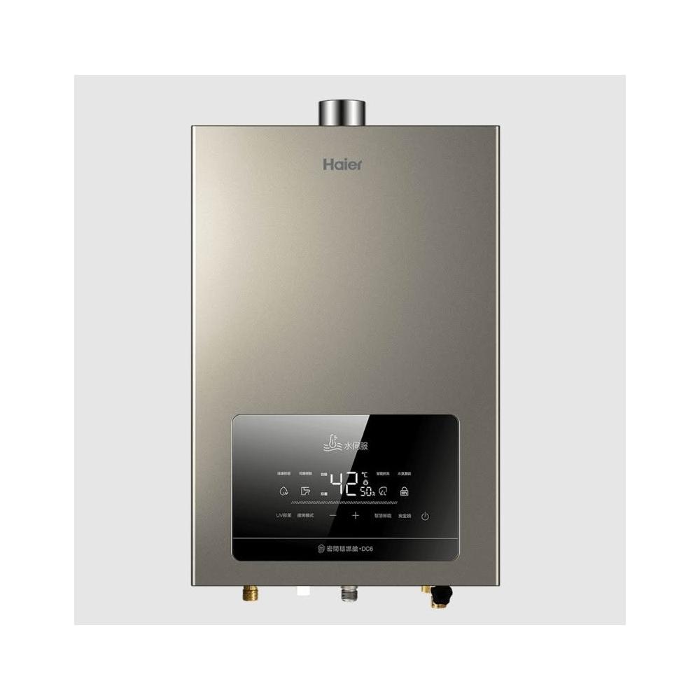 【Haier 海爾】16L強排恆溫熱水器DC6 天然氣專用 JSQ31-16DC6   五段火排 三年保固 二級能效