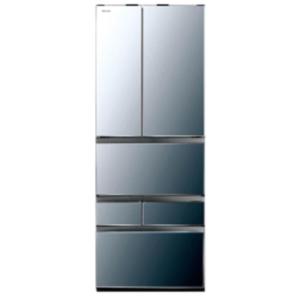 【TOSHIBA 東芝】GR-ZP600TFW(X) 601公升無邊框玻璃六門變頻冰箱 (含基本安裝)