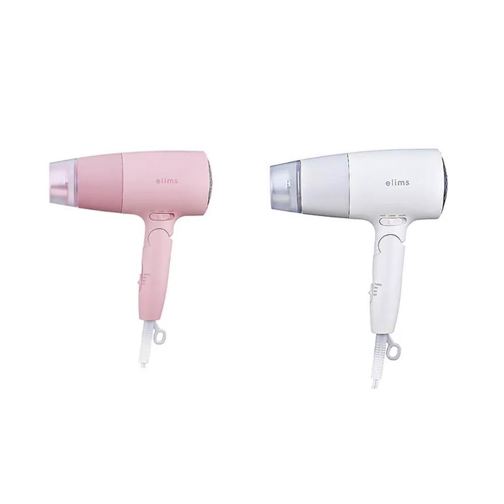 【TESCOM】輕巧大風量折疊式吹風機 TD550ATW 粉/白色