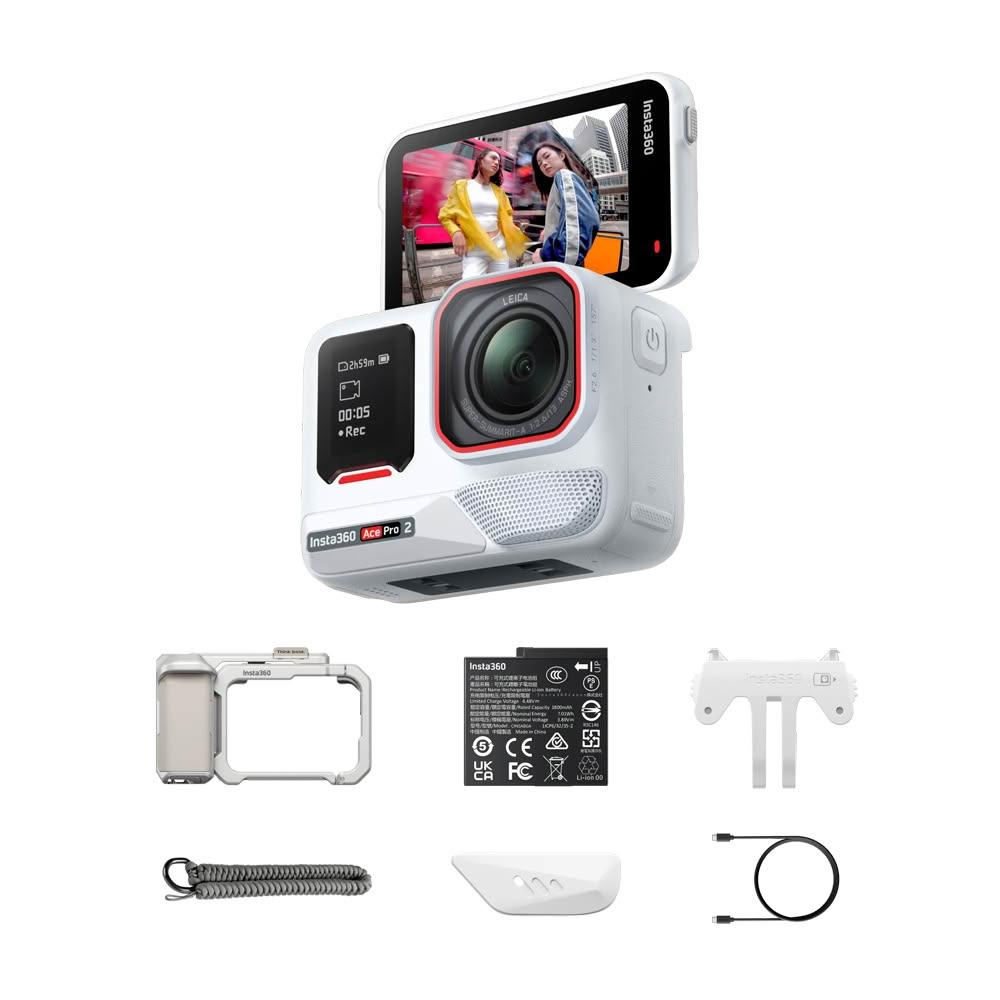 【Insta360】Insta360【Ace Pro 2 街拍套裝 單電版】AI雙晶片 8K廣角運動相機 原廠公司貨 徠卡 Leica 潛水