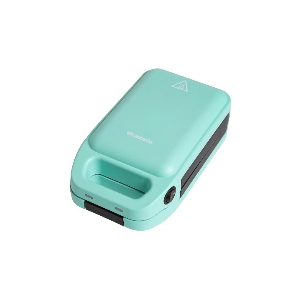 【Vitantonio】厚燒熱壓三明治機VHS-10B-GR(湖綠)