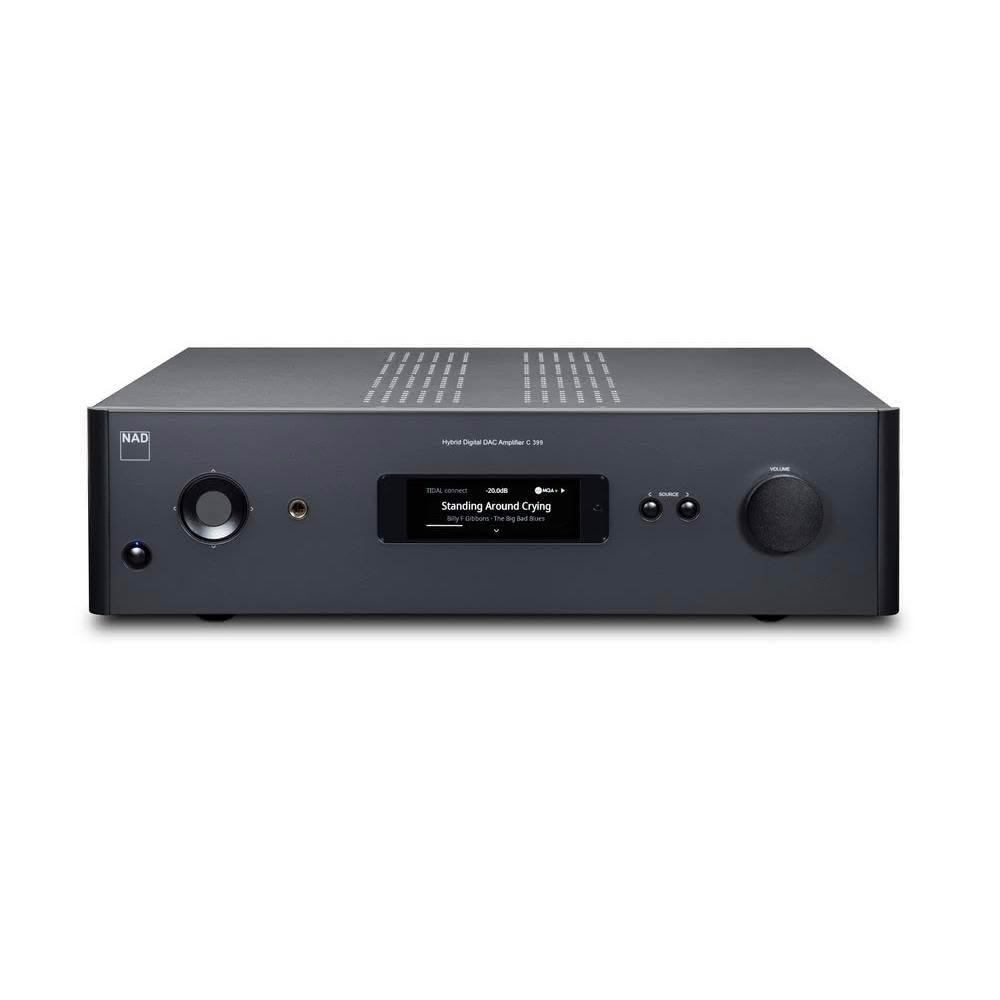 NAD C399 2.1聲道擴大機，品牌 NAD，支援 HDMI 2.0、SPDIF、AV、AV-OUT 輸入輸出。內建 APP 遖控與 WiFi 傳輸功能，讓您輕鬆享受高解析度音樂與影像。提供 1 年保固，完美適用於家庭娛樂系統，提升您的音響體驗。